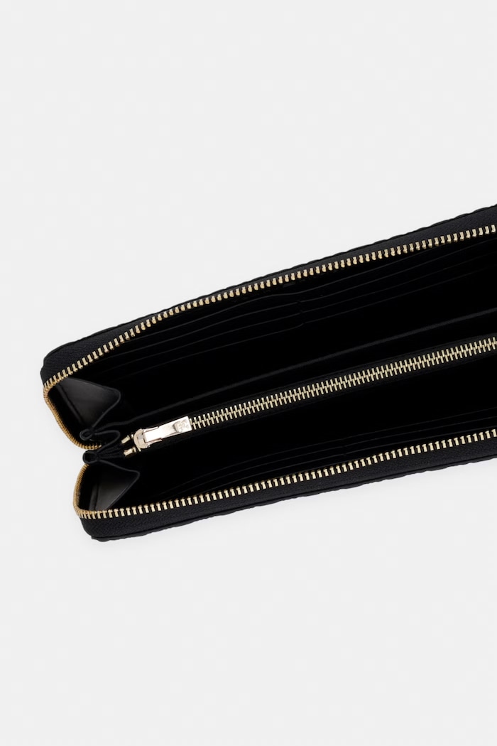 Accesorii Tommy Hilfiger portofel pentru femei AW0AW18482 negru