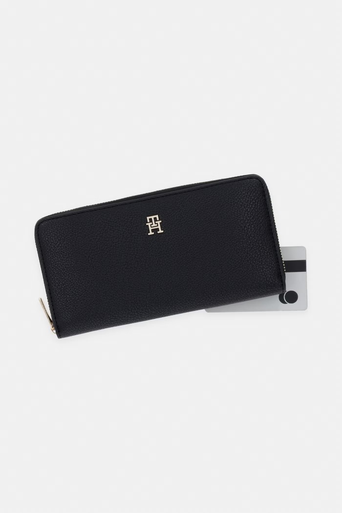 Tommy Hilfiger portofel pentru femei negru AW0AW18483