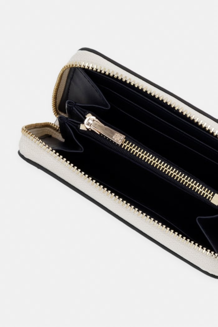 Accesorii Tommy Hilfiger portofel pentru femei AW0AW18487 bej