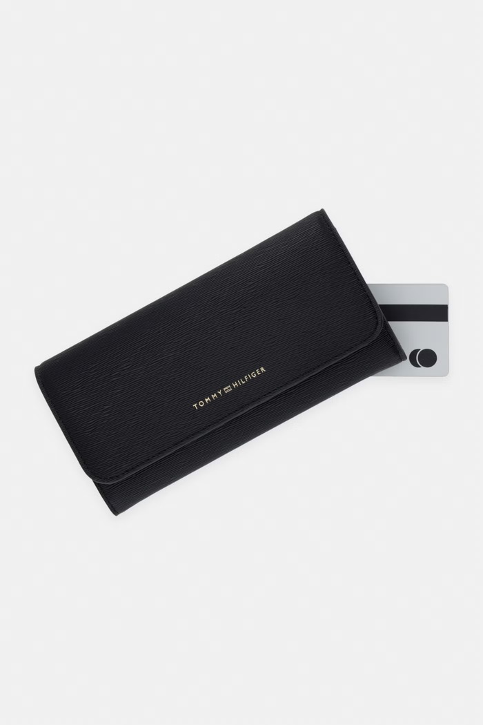 Tommy Hilfiger portofel pentru femei negru AW0AW18488