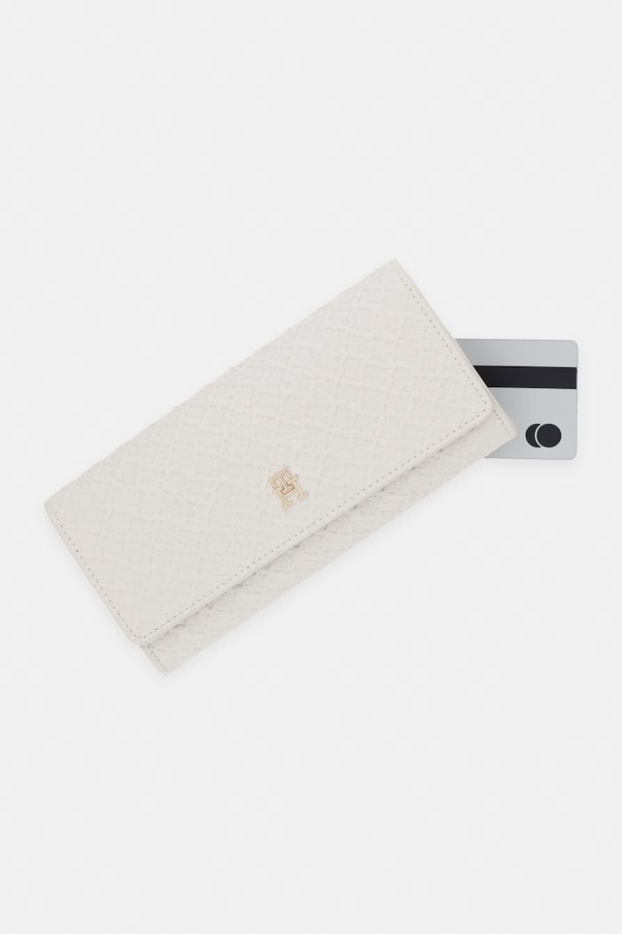 Tommy Hilfiger portofel pentru femei bej AW0AW18593