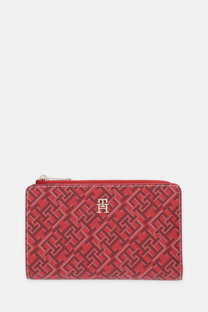 Tommy Hilfiger portfel damski czerwony AW0AW18594