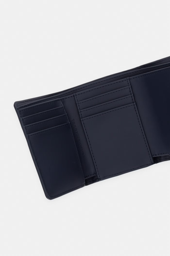 Accesorii Tommy Hilfiger portofel pentru femei AW0AW18655 bleumarin