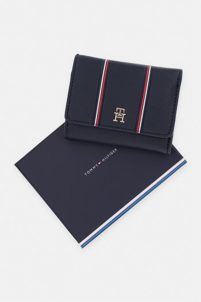 Tommy Hilfiger portofel pentru femei AW0AW18655 bleumarin