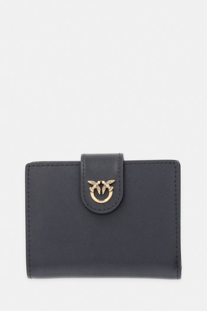Pinko portofel pentru femei, din piele negru 102840.A0F1