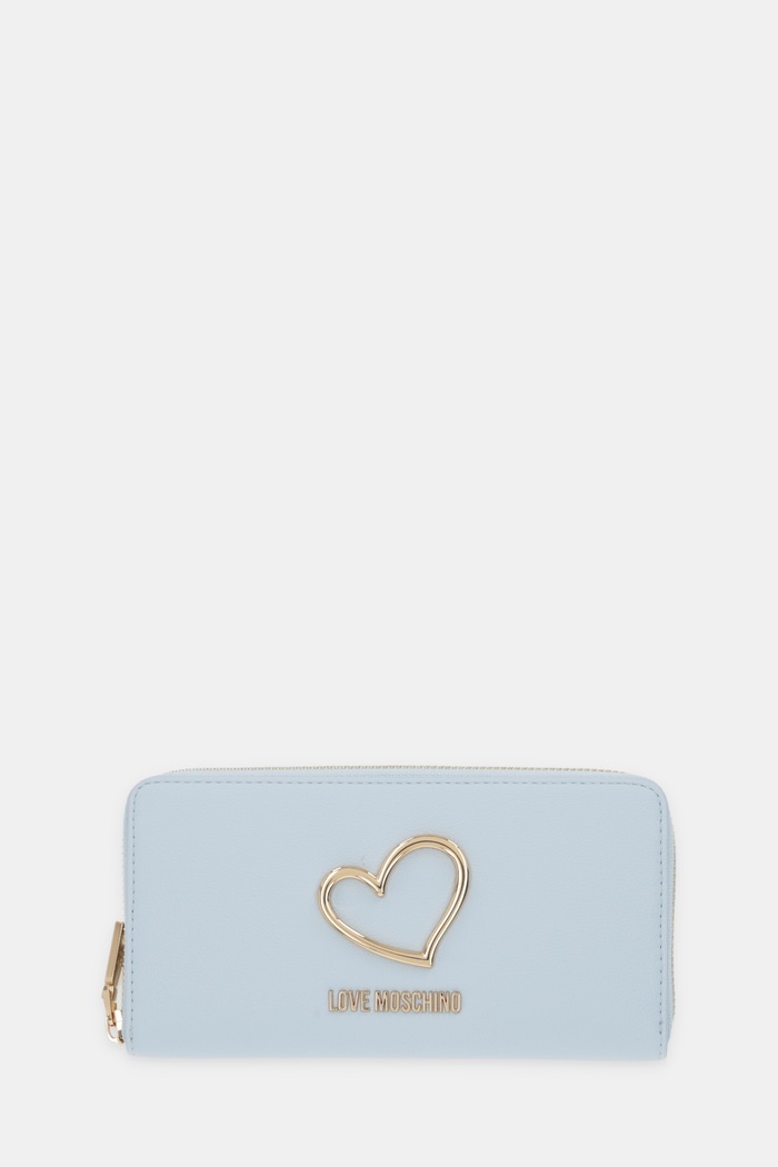 Peňaženka Love Moschino imitácia kože modrá JC5505PP1OLQ0701