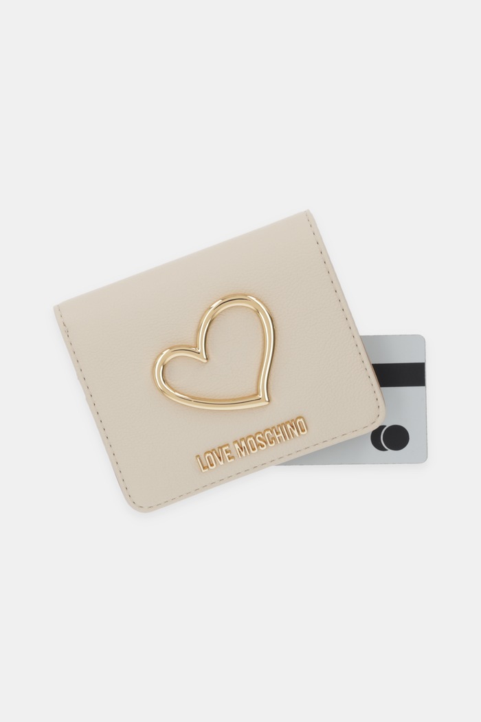 Denarnica Love Moschino bež JC5506PP1OLQ0110