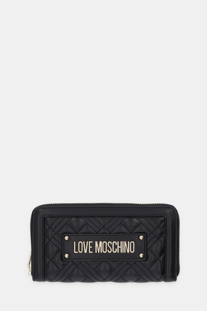 Peněženka Love Moschino imitace kůže černá JC5600PP1OLA0000