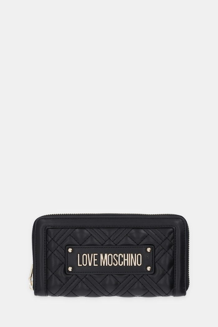 Peněženka Love Moschino imitace kůže černá JC5600PP1OLA0000