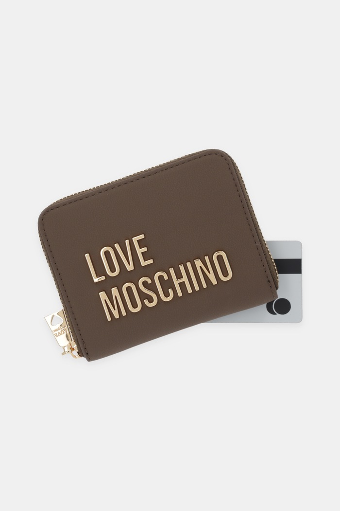 Πορτοφόλι Love Moschino καφέ JC5613PP1OKD0203