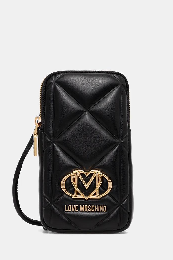 Obal na telefon Love Moschino na mobil černá JC5645PP1OLC0000