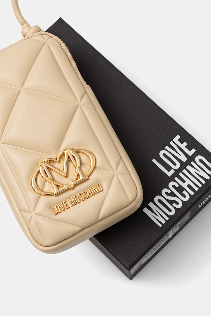 Love Moschino carcasă de telefon bej JC5645PP1OLC0129