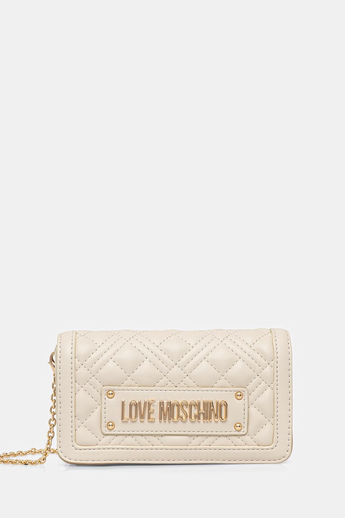 Kabelka Love Moschino imitácia kože béžová JC5681PP1OLA0110