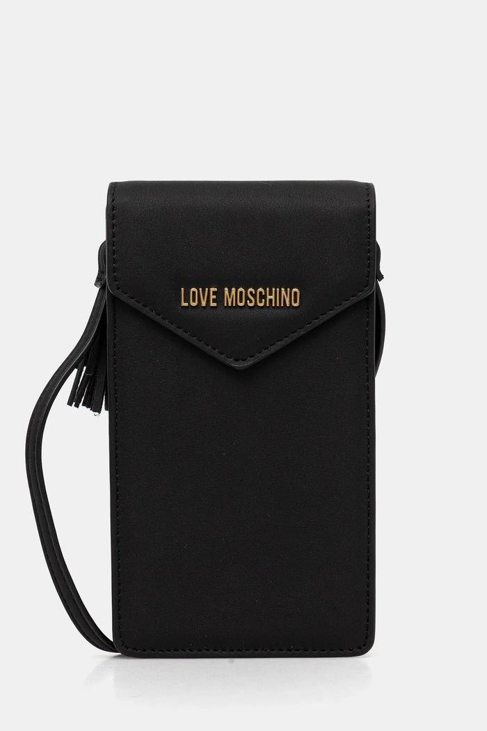 Obal na mobil Love Moschino na mobil čierna JC5687PP1OKD0000