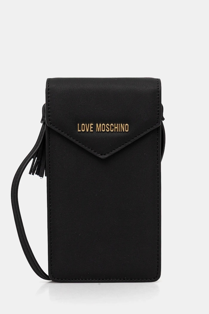 Obal na mobil Love Moschino na mobil čierna JC5687PP1OKD0000