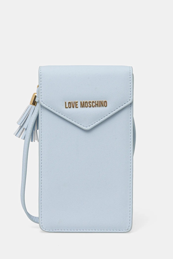 Obal na mobil Love Moschino na mobil modrá JC5687PP1OKD0701