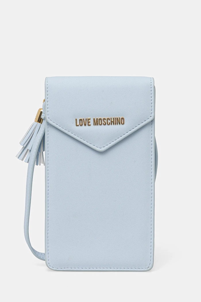 Obal na mobil Love Moschino na mobil modrá JC5687PP1OKD0701