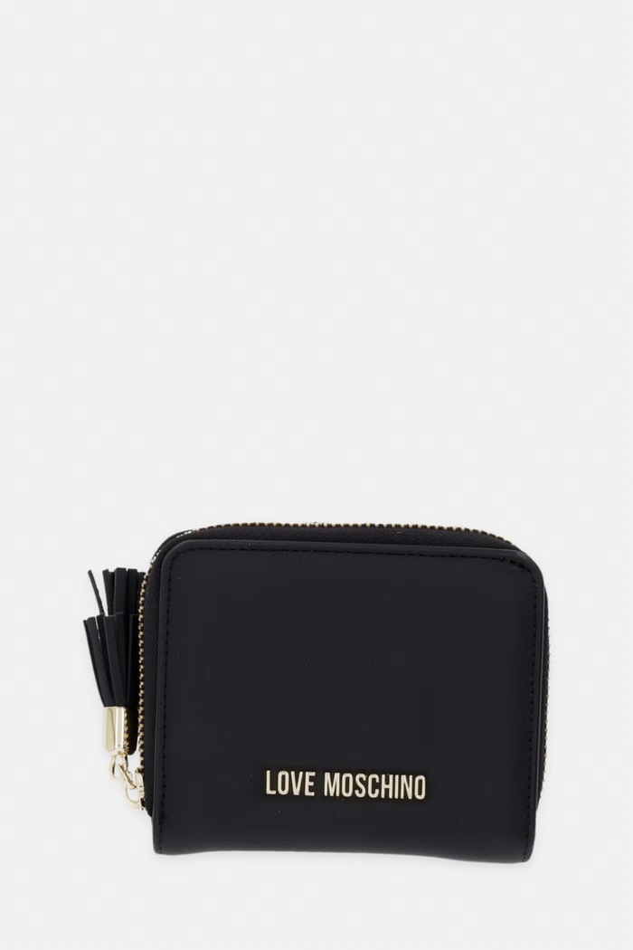 Peňaženka Love Moschino imitácia kože čierna JC5689PP1OKD0000