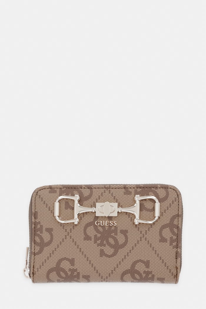 Guess peňaženka dámska z imitácie kože JANIE béžová SWOS99.24140