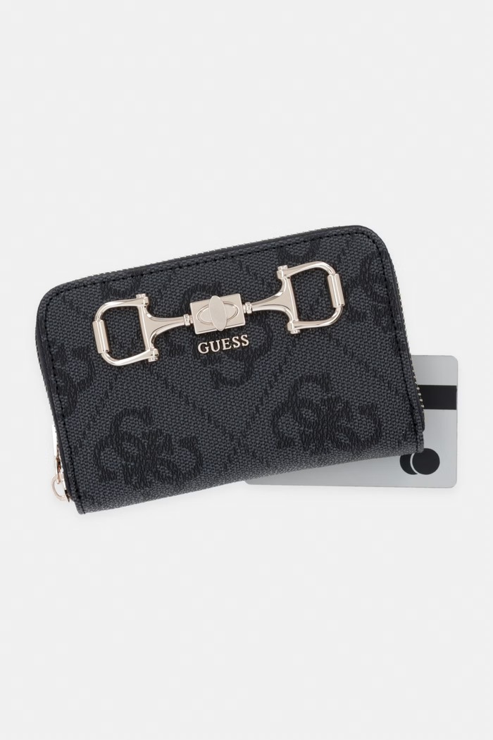 Guess peňaženka dámska z imitácie kože JANIE sivá SWOS99.24140