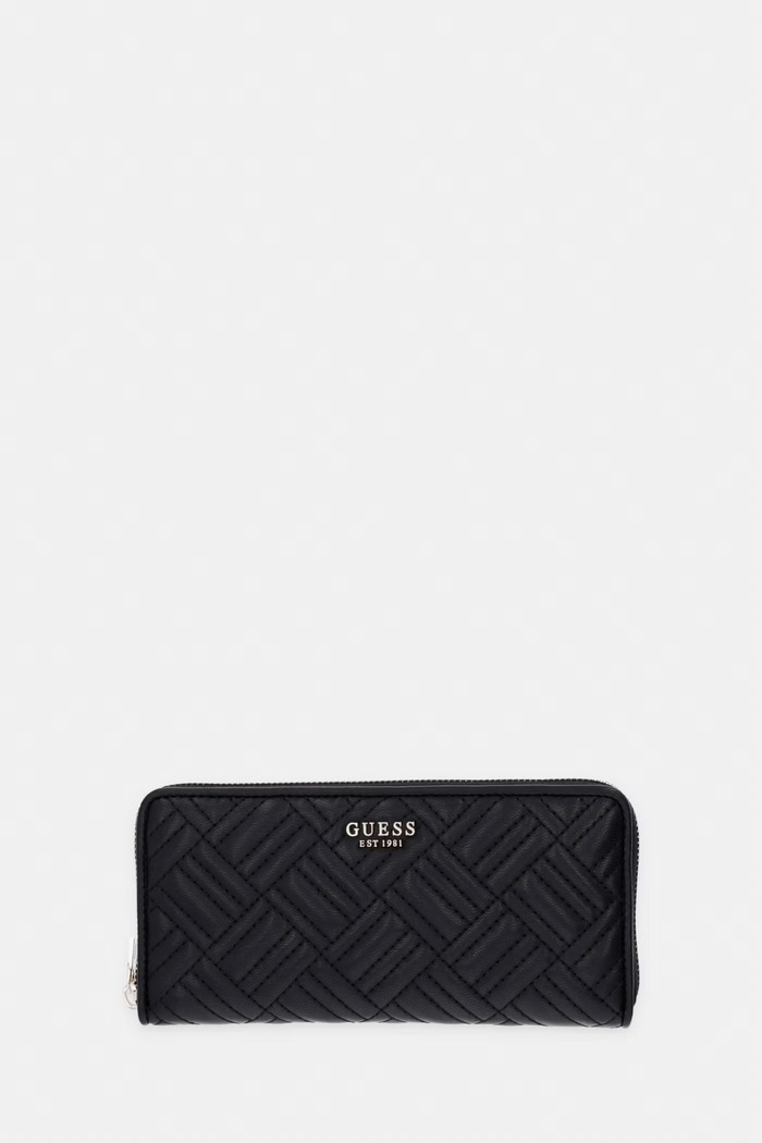 Guess peňaženka dámska z imitácie kože SALLY čierna SWQG99.21146