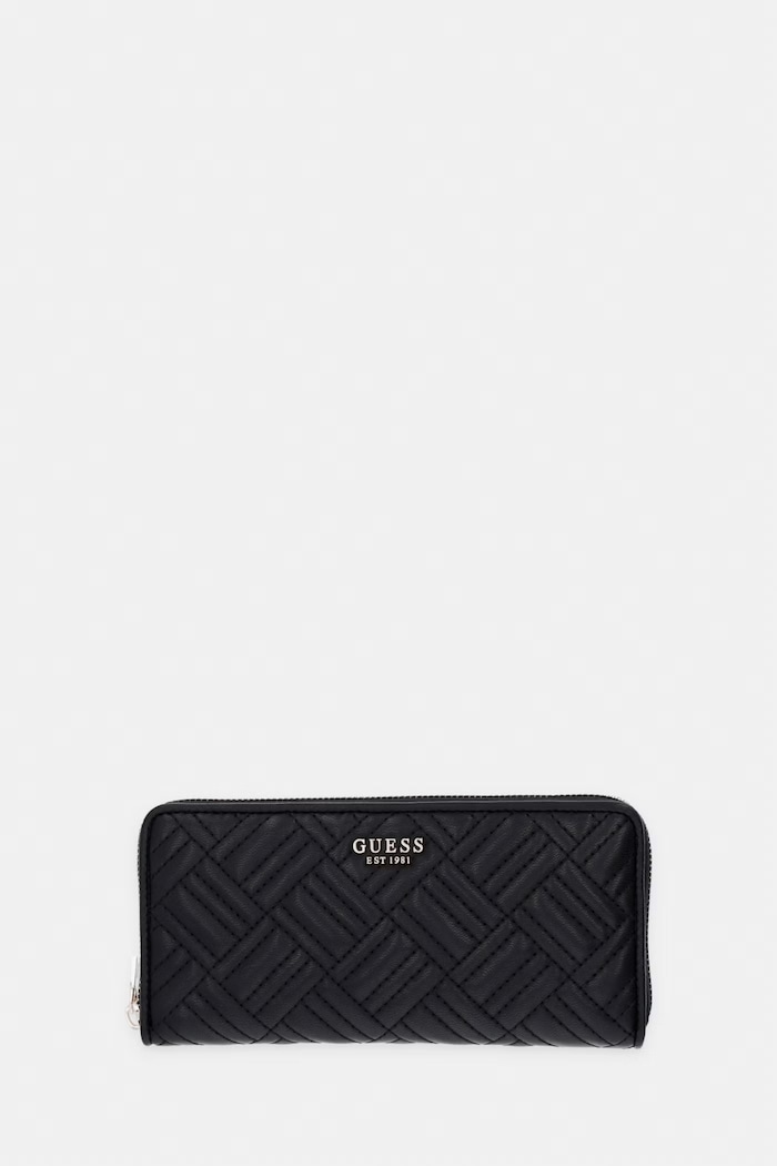 Guess peňaženka dámska z imitácie kože SALLY čierna SWQG99.21146