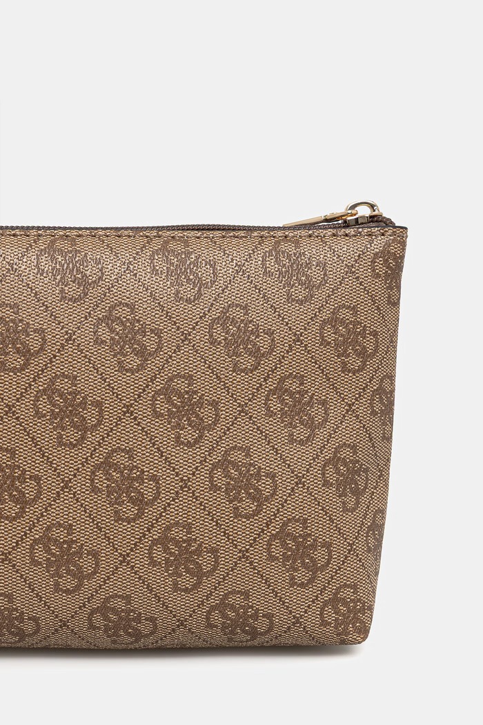 Doplnky Guess Kozmetická taška dámska LAUREL SWSG74.59145 béžová
