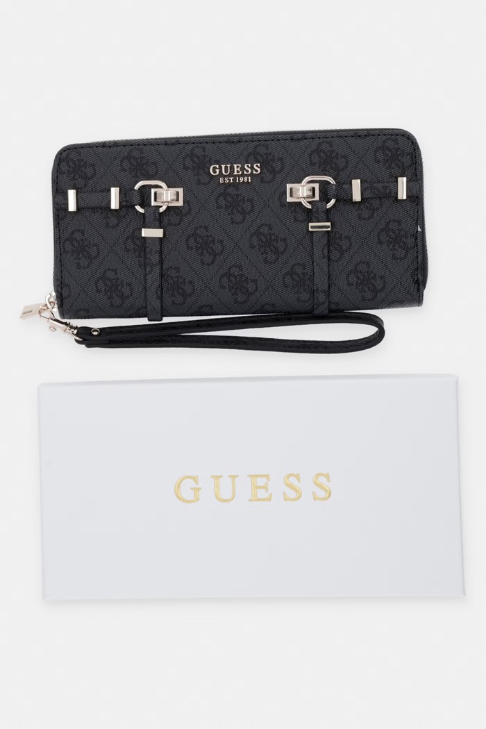 Guess dámska peňaženka z imitácie kože LEONA SWSG99.17146 sivá