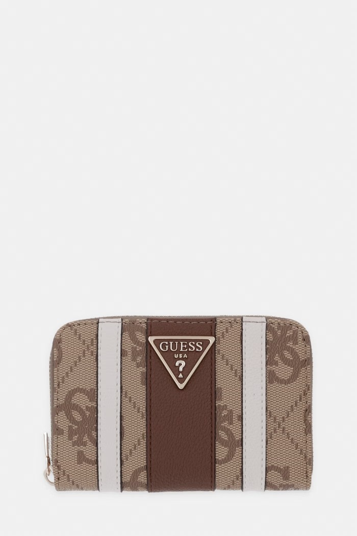 Guess dámska peňaženka z imitácie kože LAUREL béžová SWSS74.59140