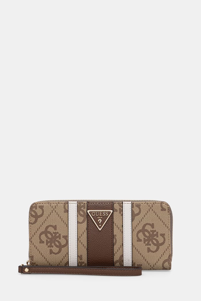 Guess dámska peňaženka z imitácie kože LAUREL béžová SWSS74.59146
