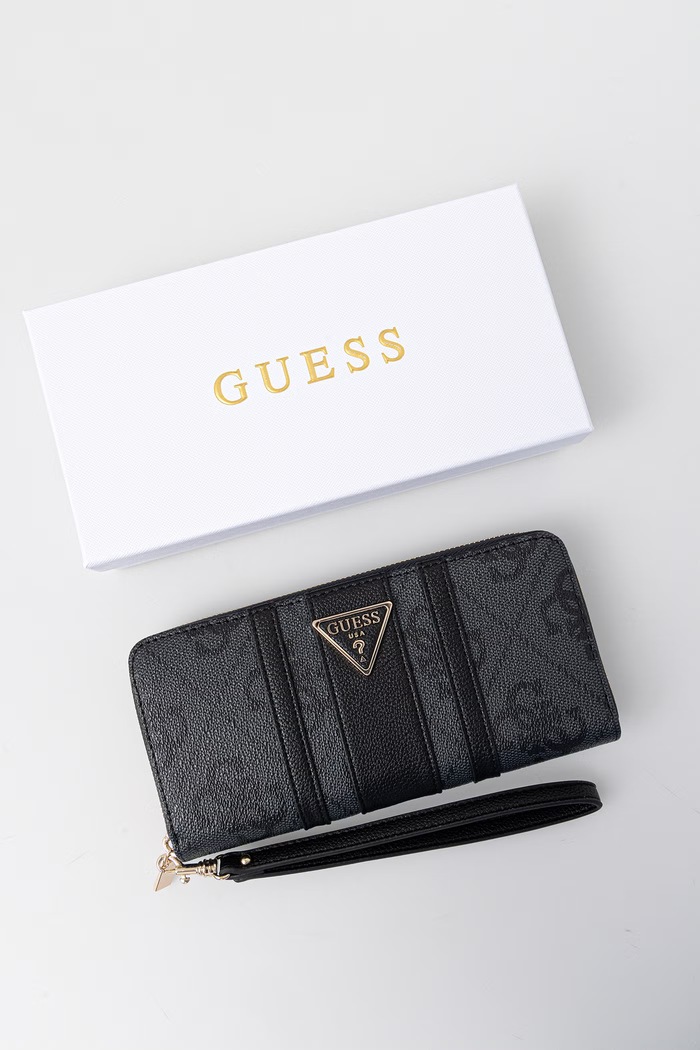 Guess dámska peňaženka z imitácie kože LAUREL sivá SWSS74.59146