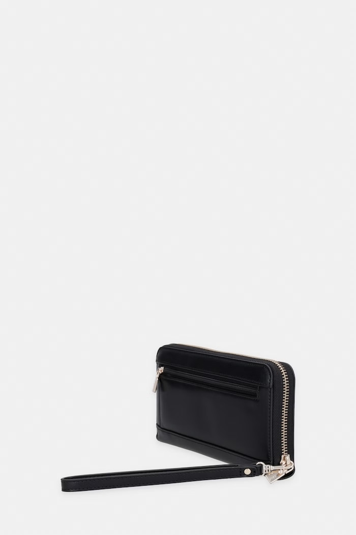 Guess peňaženka dámska z imitácie kože JANIE SWVG99.10146 čierna SS26