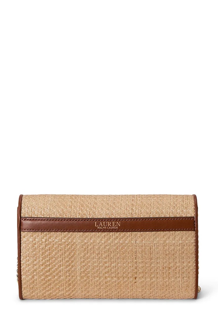 Lauren Ralph Lauren portfel damski 432P10517 brązowy SS26