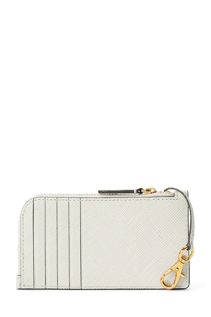 Lauren Ralph Lauren dámska kožená peňaženka 432P10422 biela SS26