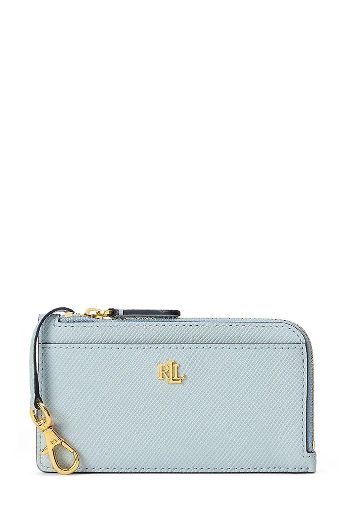 Lauren Ralph Lauren dámska kožená peňaženka modrá 432P10422