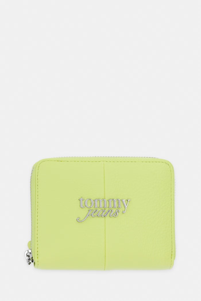 Tommy Jeans peňaženka dámska zelená AW0AW18446