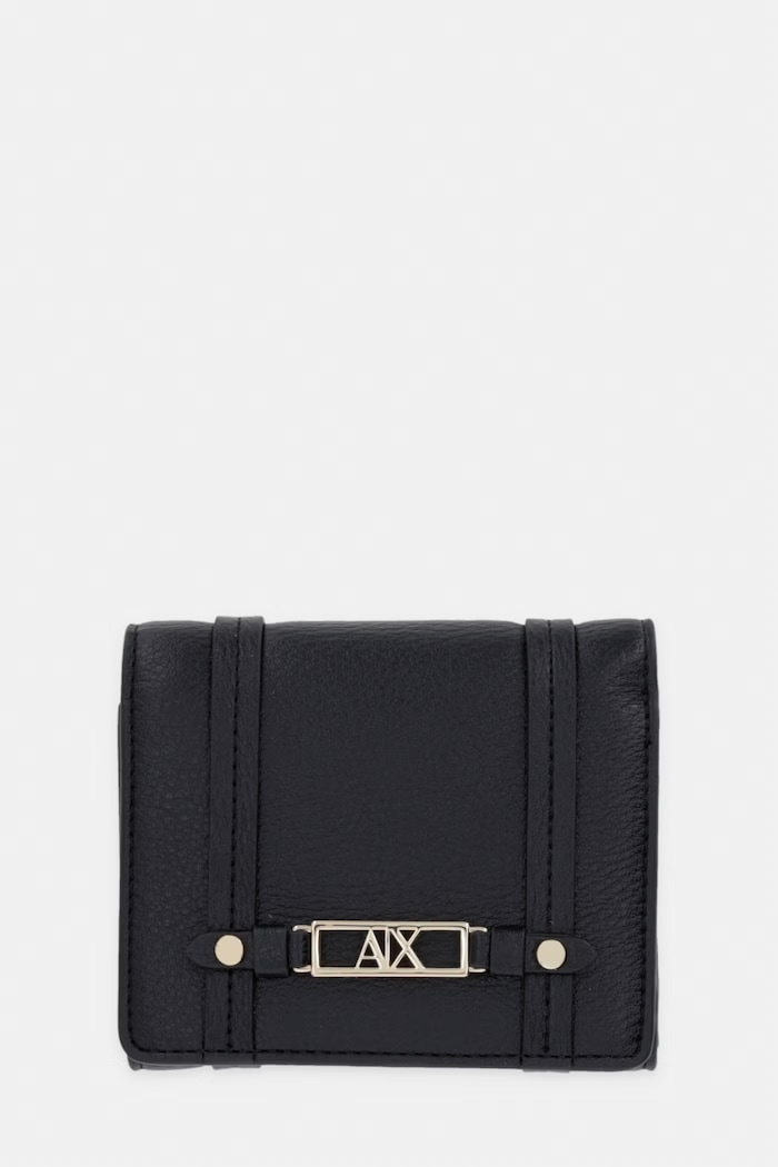 Armani Exchange peňaženka dámska z imitácie kože čierna XW002613.AF15632