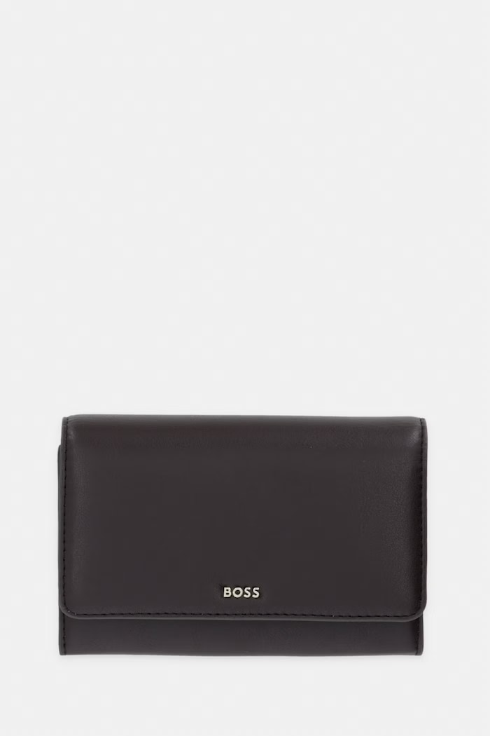 BOSS peňaženka dámska kožená NUMAH SM Continental hnedá 50564194