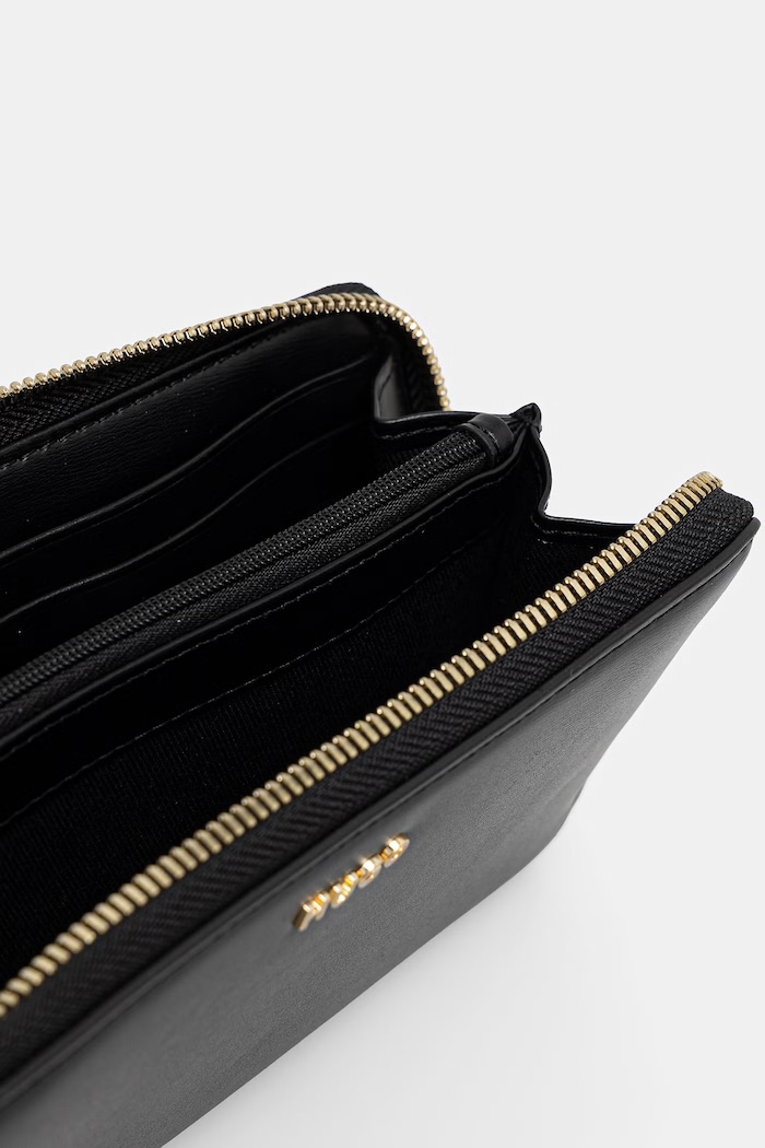 Accesorii HUGO portofel pentru femei Syndra_Wallet Zip Ar 50563014 negru
