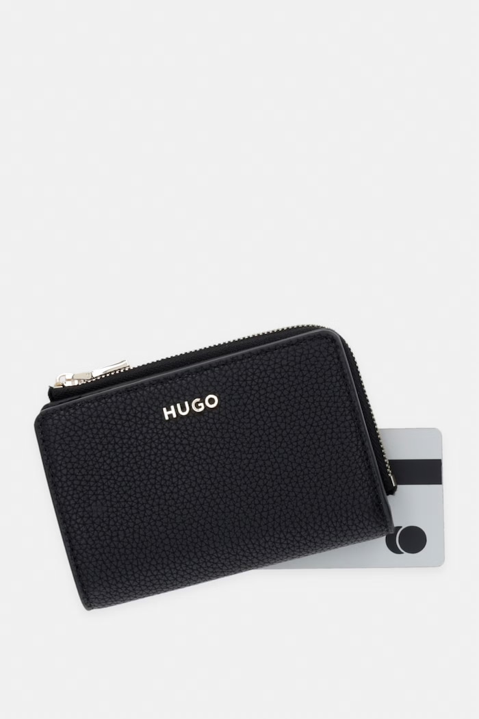 HUGO кошелек для женщин из искусственной кожи Orin_Wallet Multi чёрный 50563031