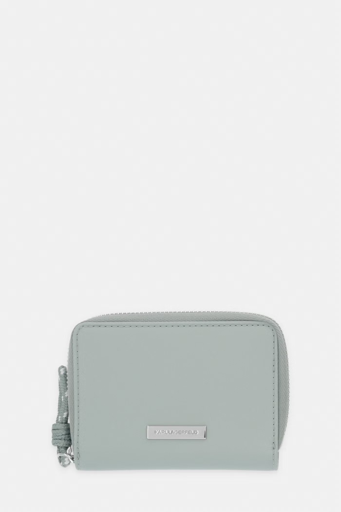 Karl Lagerfeld Портфейл женски IKON зелен B2W32035