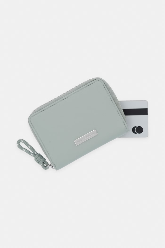 Karl Lagerfeld Портфейл женски IKON зелен B2W32035
