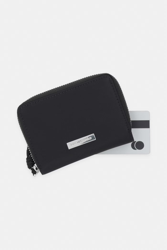 Karl Lagerfeld Портфейл женски IKON черен B2W32035
