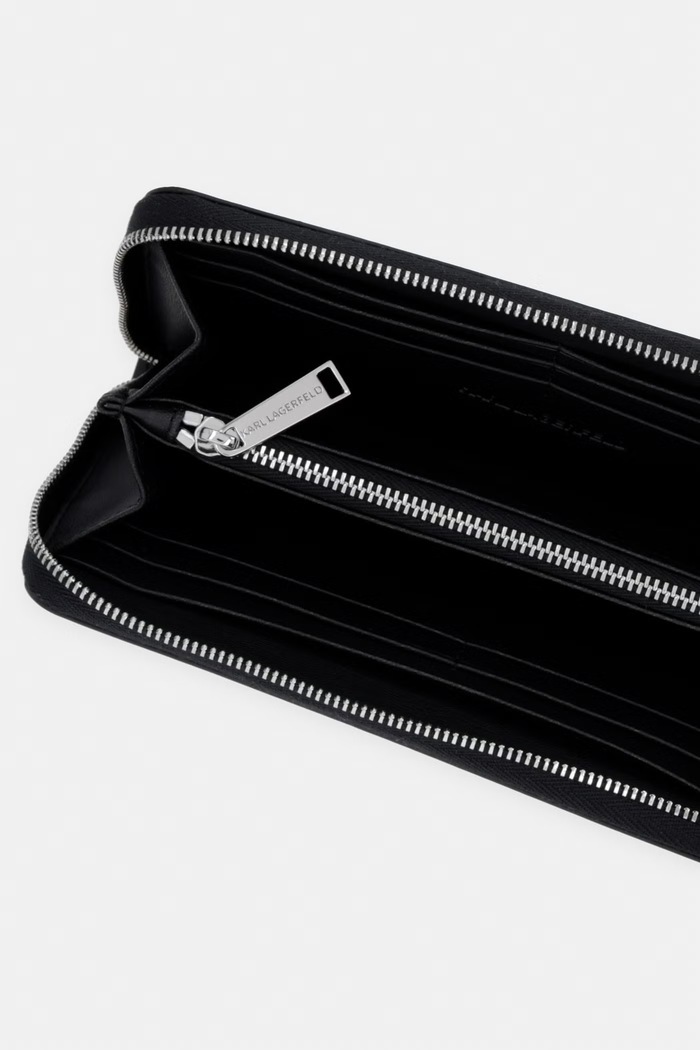 Doplnky Karl Lagerfeld peňaženka dámska IKON B2W32028 čierna