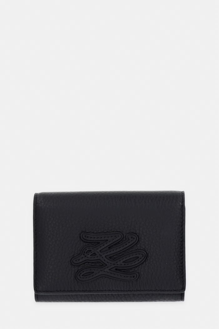 Karl Lagerfeld peňaženka dámska K/AUTOGRAPH čierna B2W32065