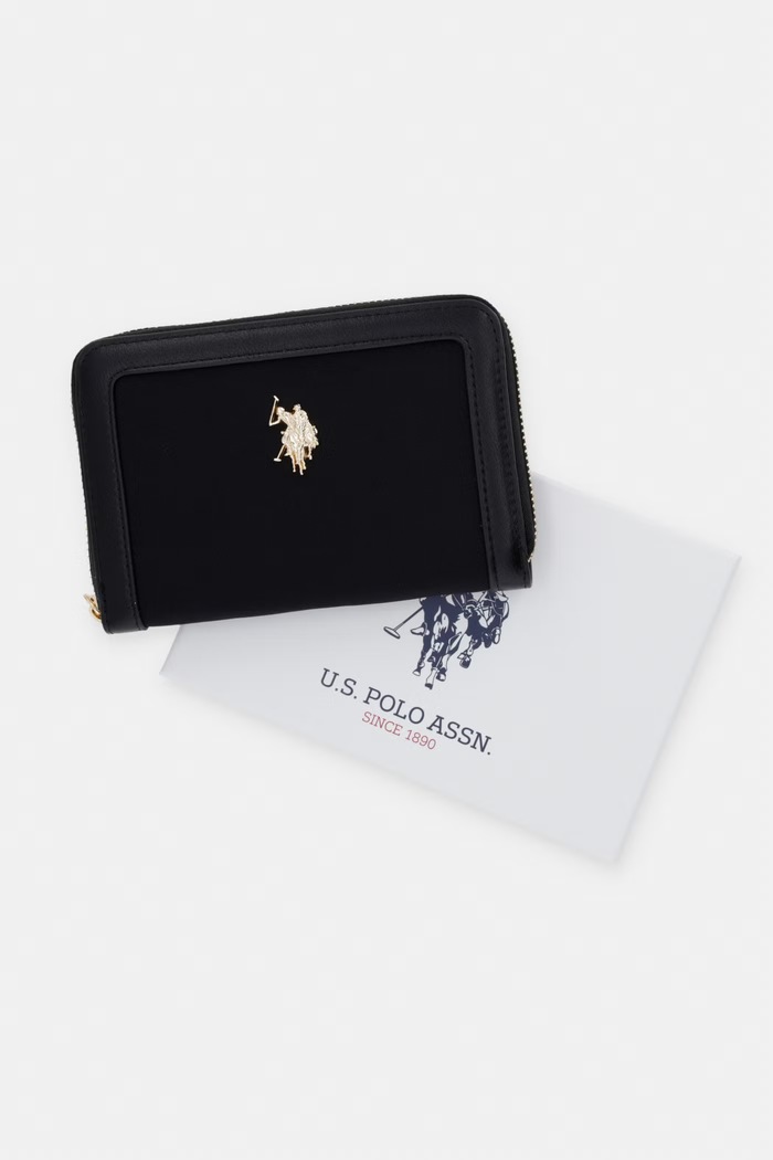 U.S. Polo Assn. pénztárca női HOUSTON WEUHU6385WZC fekete