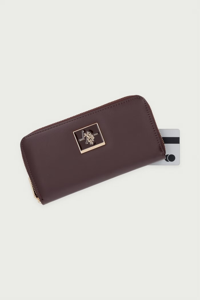 Portfel damski MARGARET U.S. Polo Assn. WEUMF9049WVP brązowy