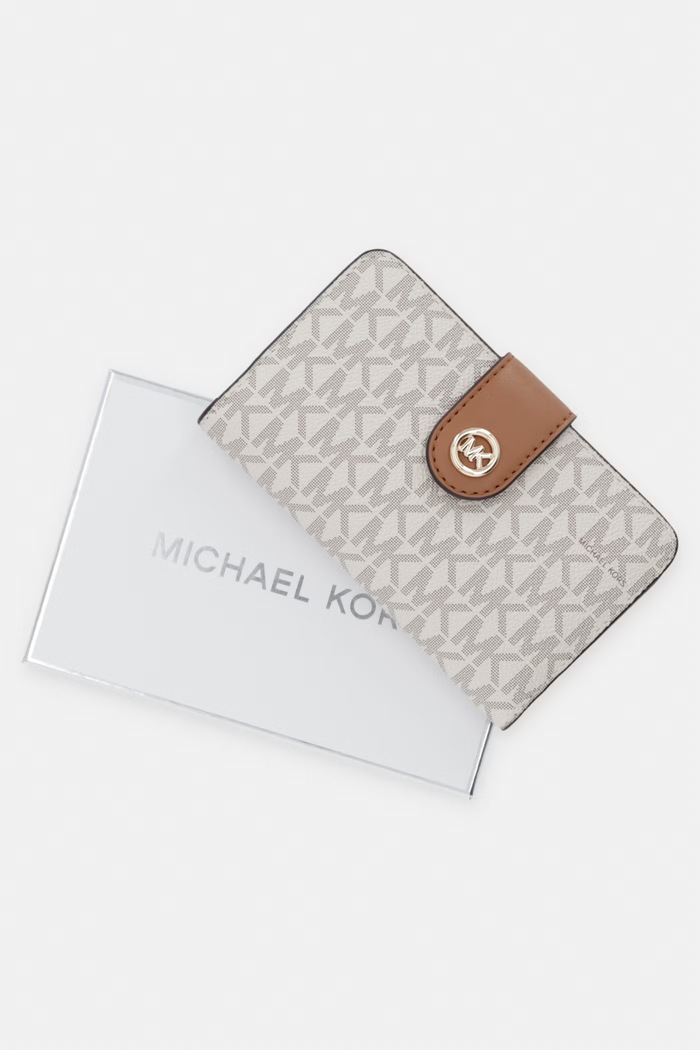 Denarnica MICHAEL Michael Kors 32S6G17F8B bež
