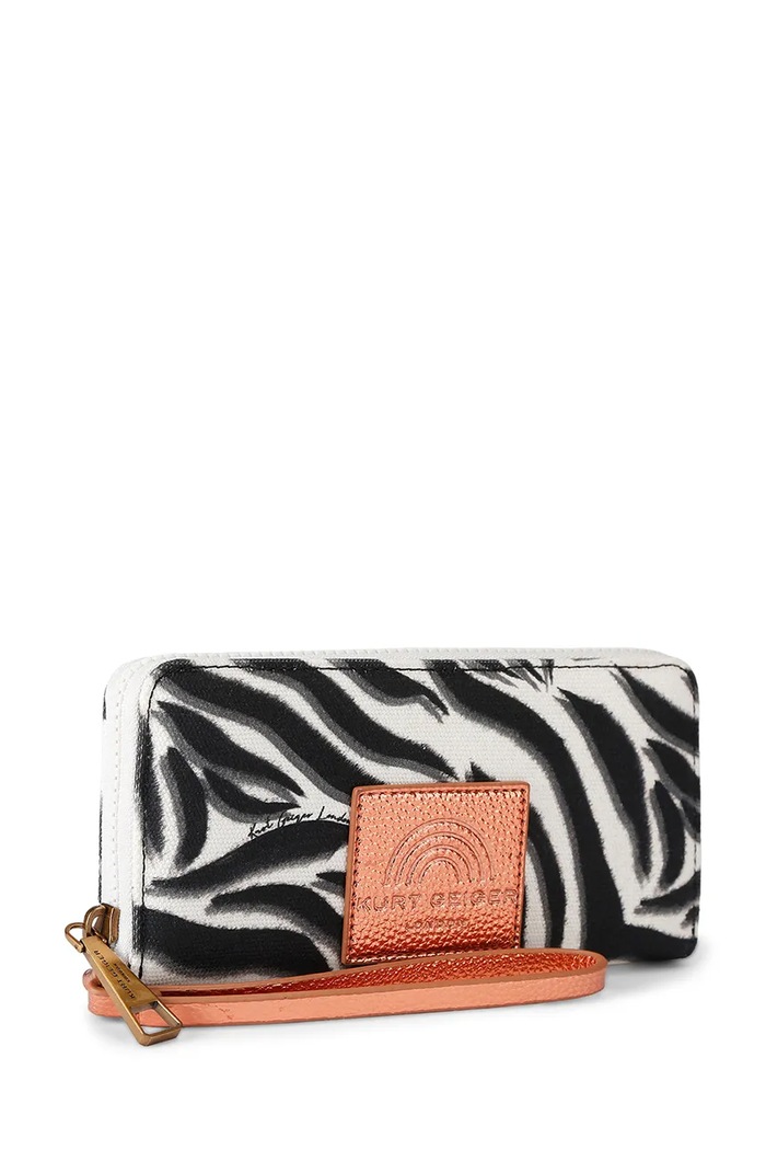 Kurt Geiger London portofel pentru femei Southbank 5012301609 negru SS26