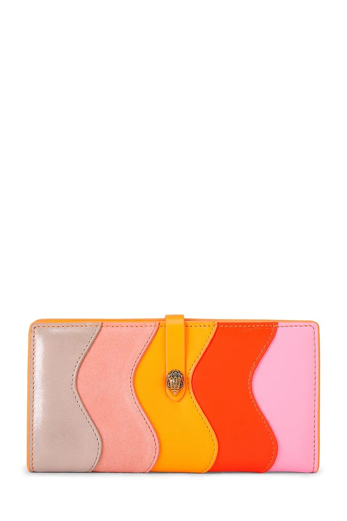Kurt Geiger London dámska kožená peňaženka RFID Kensington viacfarebná 5573557129